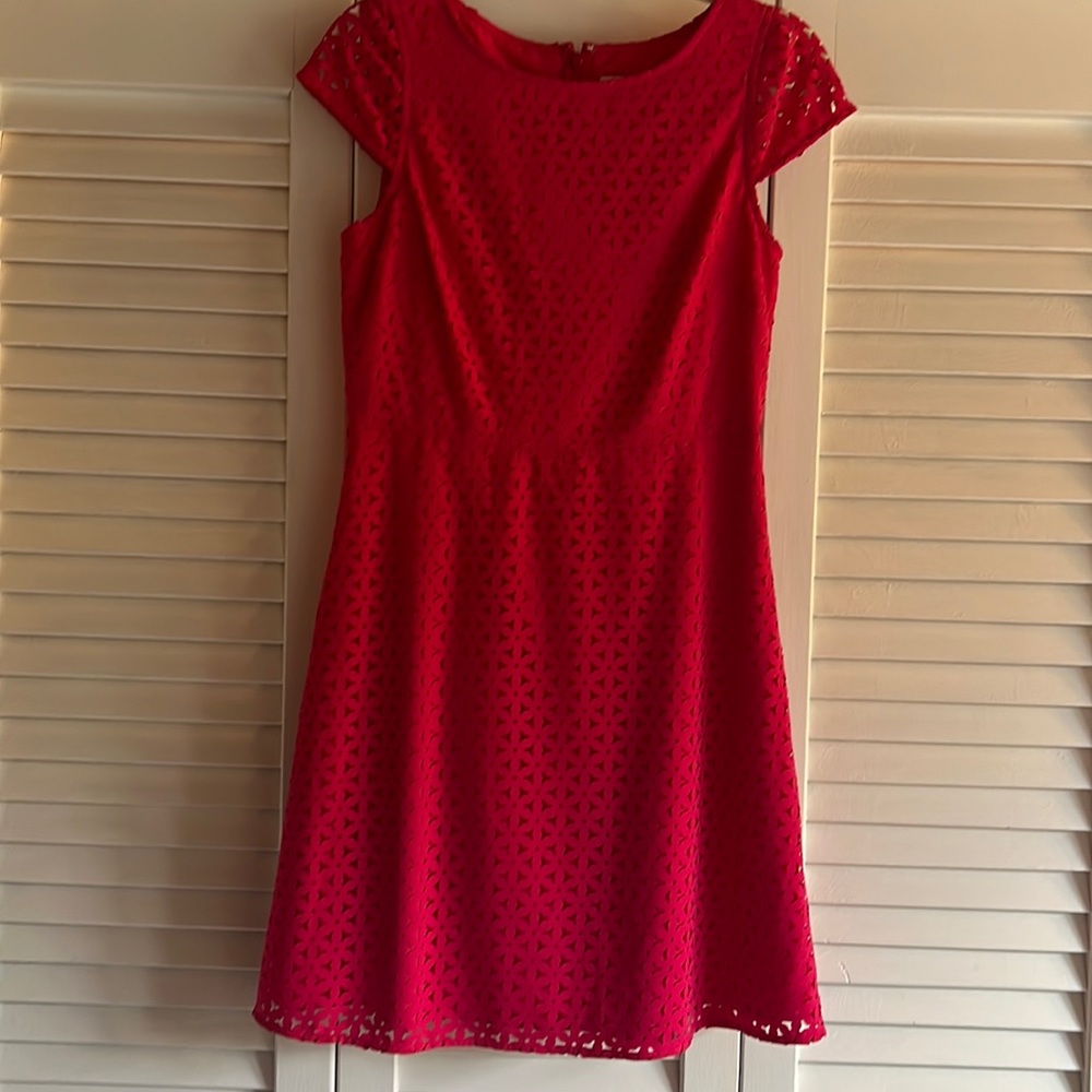 Fuschia J Crew Cocktail Dress